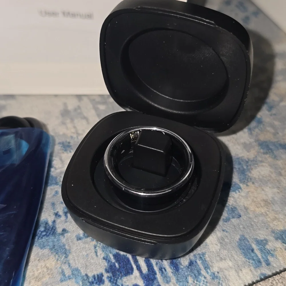 (002) Smart Health Ring with Charging Case
